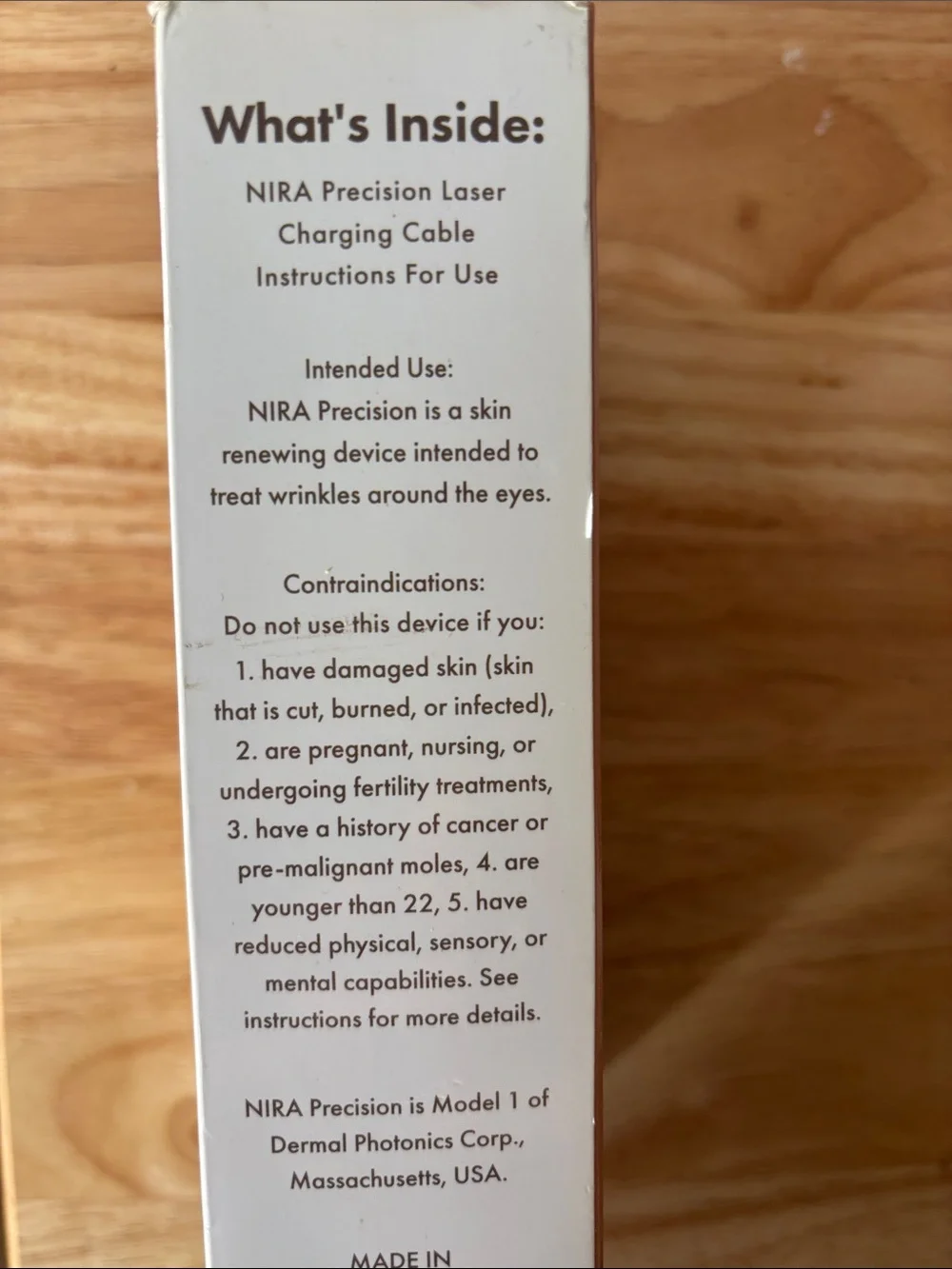 Nira precision laser